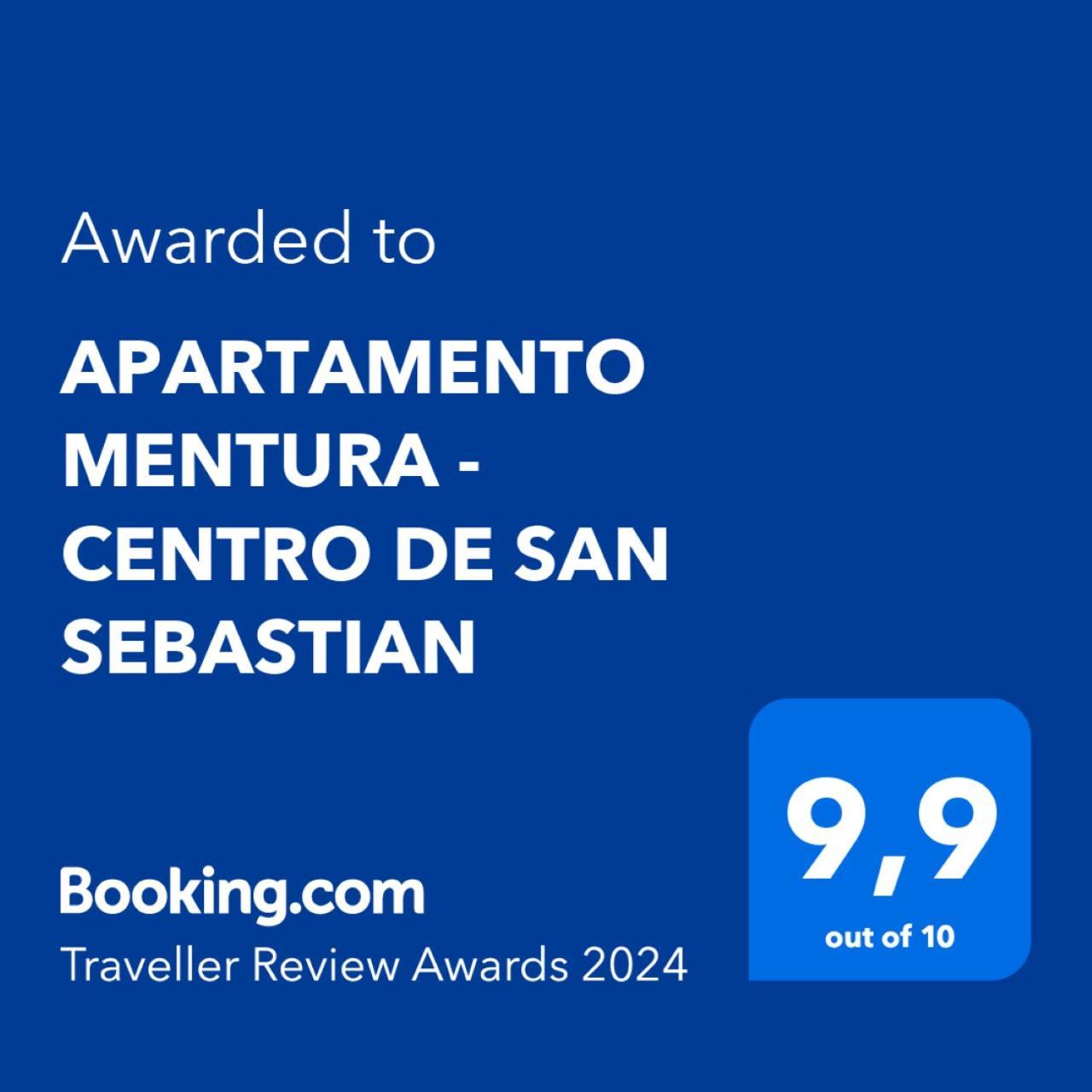 Apartamento Mentura Centro De San Sebastian Parking Free Eksteriør bilde
